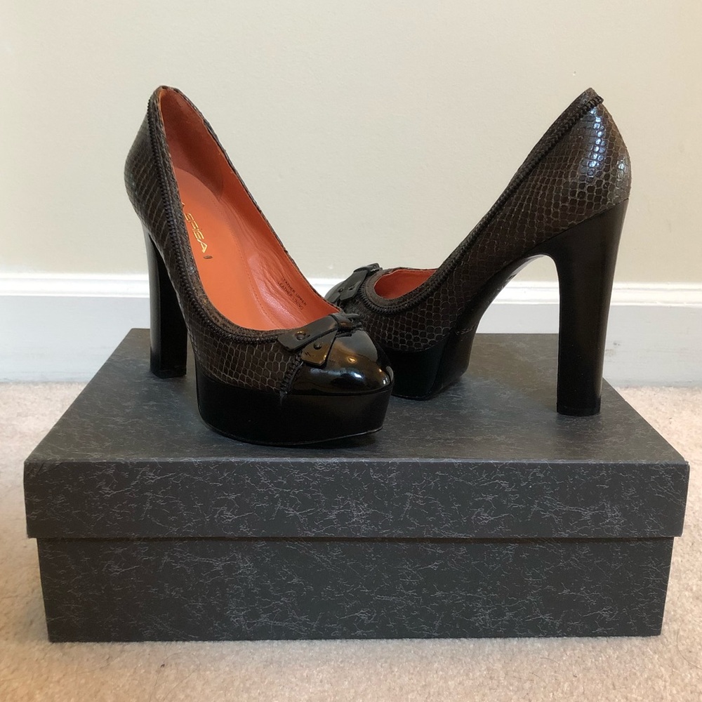 Via Spiga Black Heels